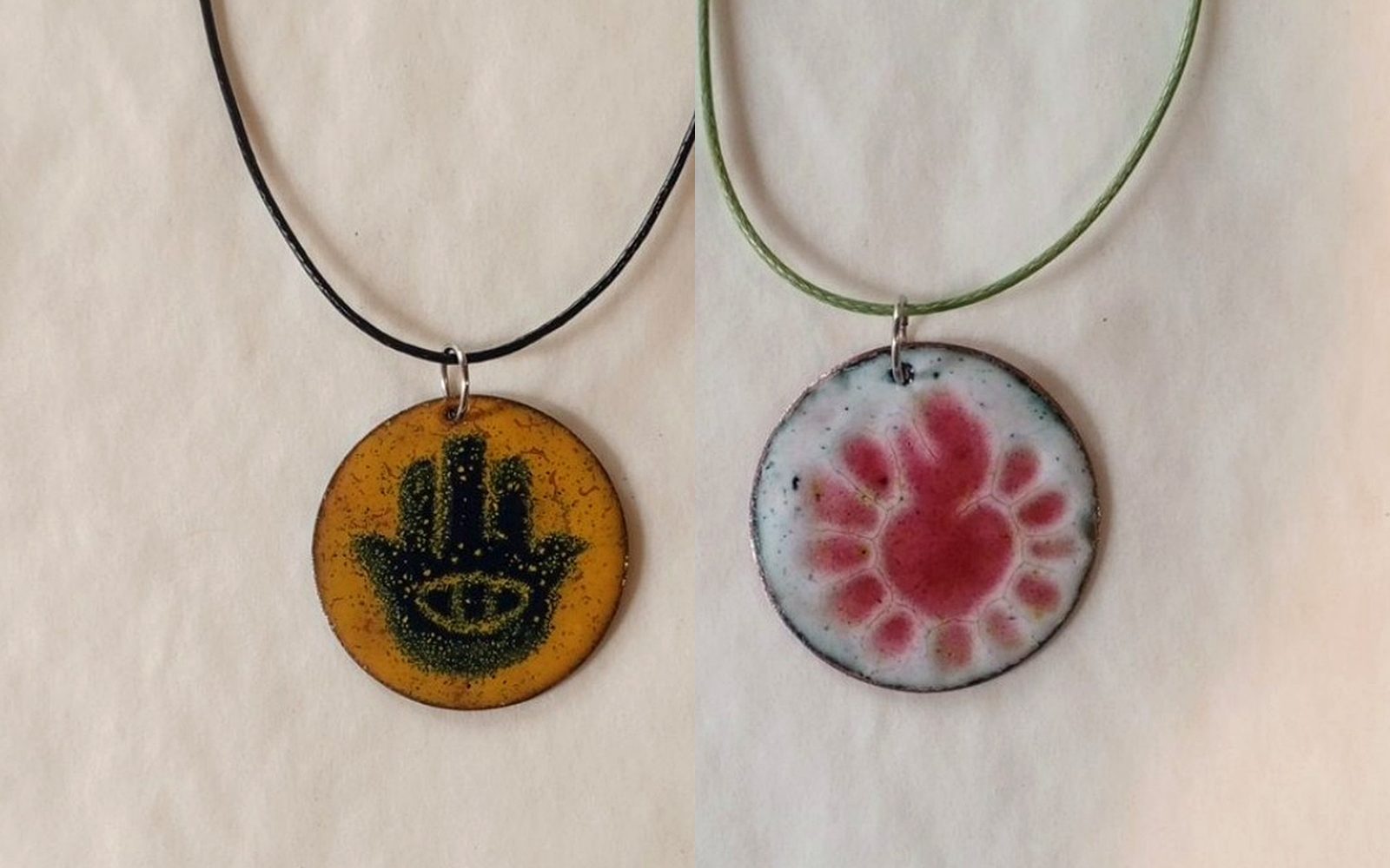 Taller de esmalte sobre cobre